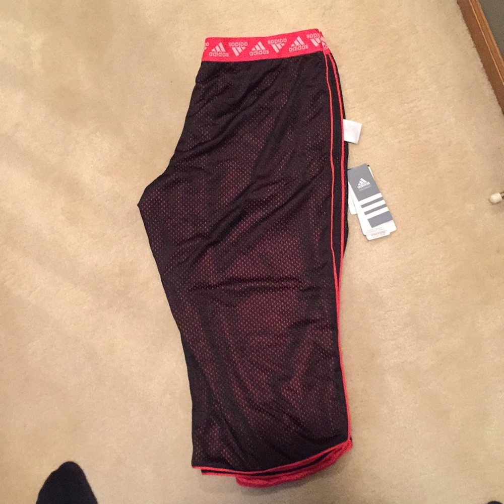 Adidas mesh capris